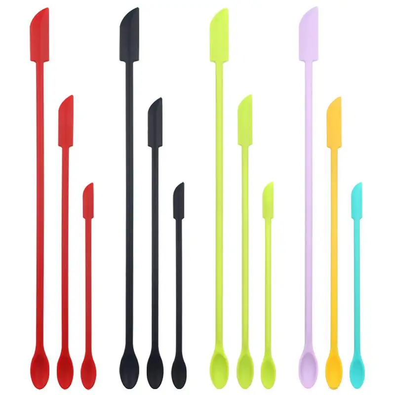 New Cosmetics Creative Mini Silicone Double-Headed Spatula Set,Jam Spatula 1-Piece Cooking Spatula
New Cosmetics Creative Mini Silicone Double-Headed Spatula Set,Jam Spatula 1-Piece Cooking Spatula