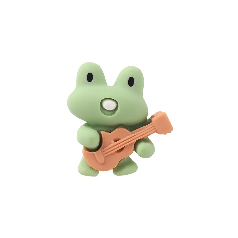 Frog Pins Plastic Clay Singing And Playing Guitar Brooch Ornaments Exquisite Cartoon Guitar Playing Frog Brooch Frog Jewelry
Frog Pins Plastic Clay Singing And Playing Guitar Brooch Ornaments Exquisite Cartoon Guitar Playing Frog Brooch Frog Jewelry