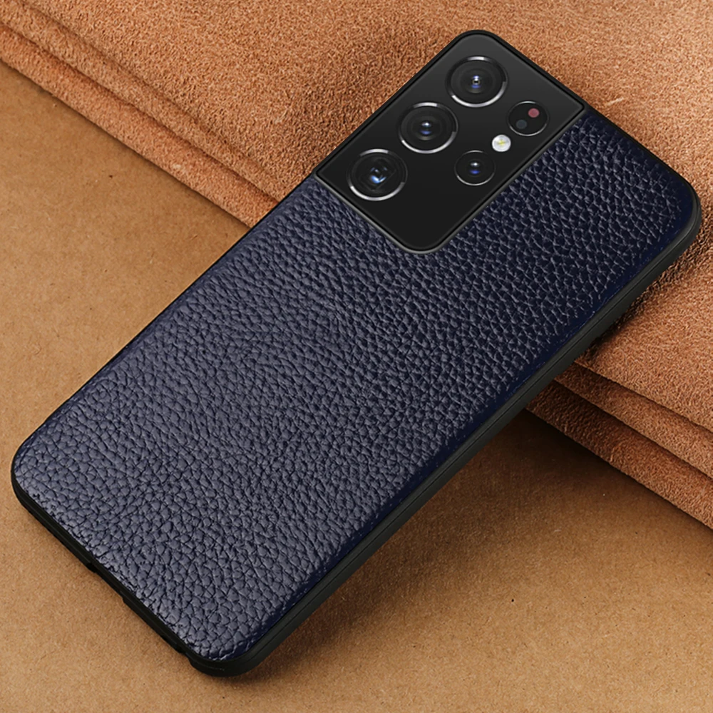 Genuine Litchi Grain Leather Case For Samsung Galaxy S21 S22 Ultra S20 S21 FE S9 S10 Plus Note 20 A51 A71 A52S A50 A52 A32 A12
Genuine Litchi Grain Leather Case For Samsung Galaxy S21 S22 Ultra S20 S21 FE S9 S10 Plus Note 20 A51 A71 A52S A50 A52 A32 A12