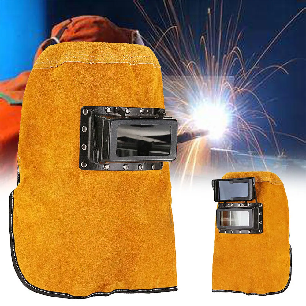 Welding Helmet Convenient Yellow Welder Mask Leather Hood Cowhide Protect -15°-65° Head-Mounted Eyes Protection Arc Tig Mig
Welding Helmet Convenient Yellow Welder Mask Leather Hood Cowhide Protect -15°-65° Head-Mounted Eyes Protection Arc Tig Mig