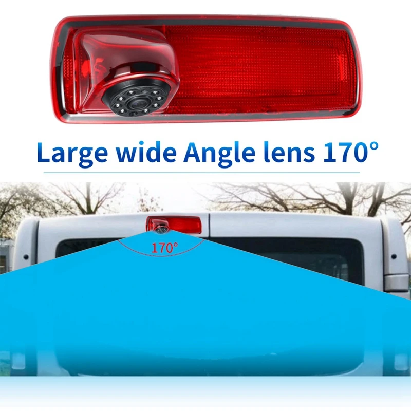 High Definition Waterproof IR Night Vision Rear View Backup Brake Light Camera for 2014 Opel Vivaro / 2014 Renault Trafic,Third
High Definition Waterproof IR Night Vision Rear View Backup Brake Light Camera for 2014 Opel Vivaro / 2014 Renault Trafic,Third