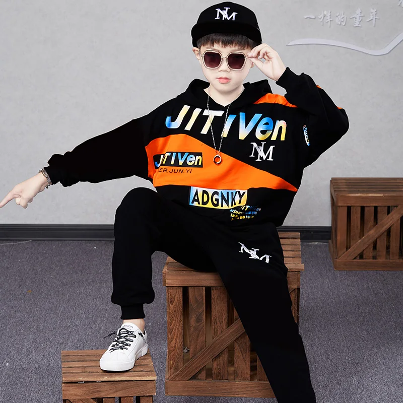 Spring and Autumn Boys Hoodie Long Sleeve Clothing Boys Long Sleeve Letters Color Blocking Casual Wear Kids Clothes
Spring and Autumn Boys Hoodie Long Sleeve Clothing Boys Long Sleeve Letters Color Blocking Casual Wear Kids Clothes