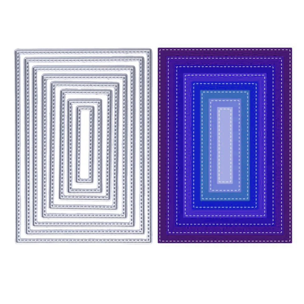 Metal Cutting Dies Rectangular Stencils Die Cuts DIY Crafts Carbon Steel Durable 115*80mm
Metal Cutting Dies Rectangular Stencils Die Cuts DIY Crafts Carbon Steel Durable 115*80mm