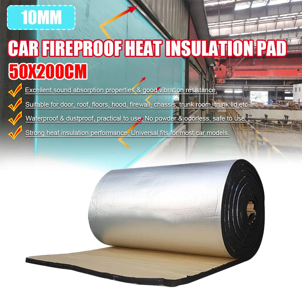 Car Cover Aluminum Foil Sound-proof Cotton Fire-proof And Sound-proof Insulation Pad 50*200c Car Cover Sound-proof Cotton
Car Cover Aluminum Foil Sound-proof Cotton Fire-proof And Sound-proof Insulation Pad 50*200c Car Cover Sound-proof Cotton