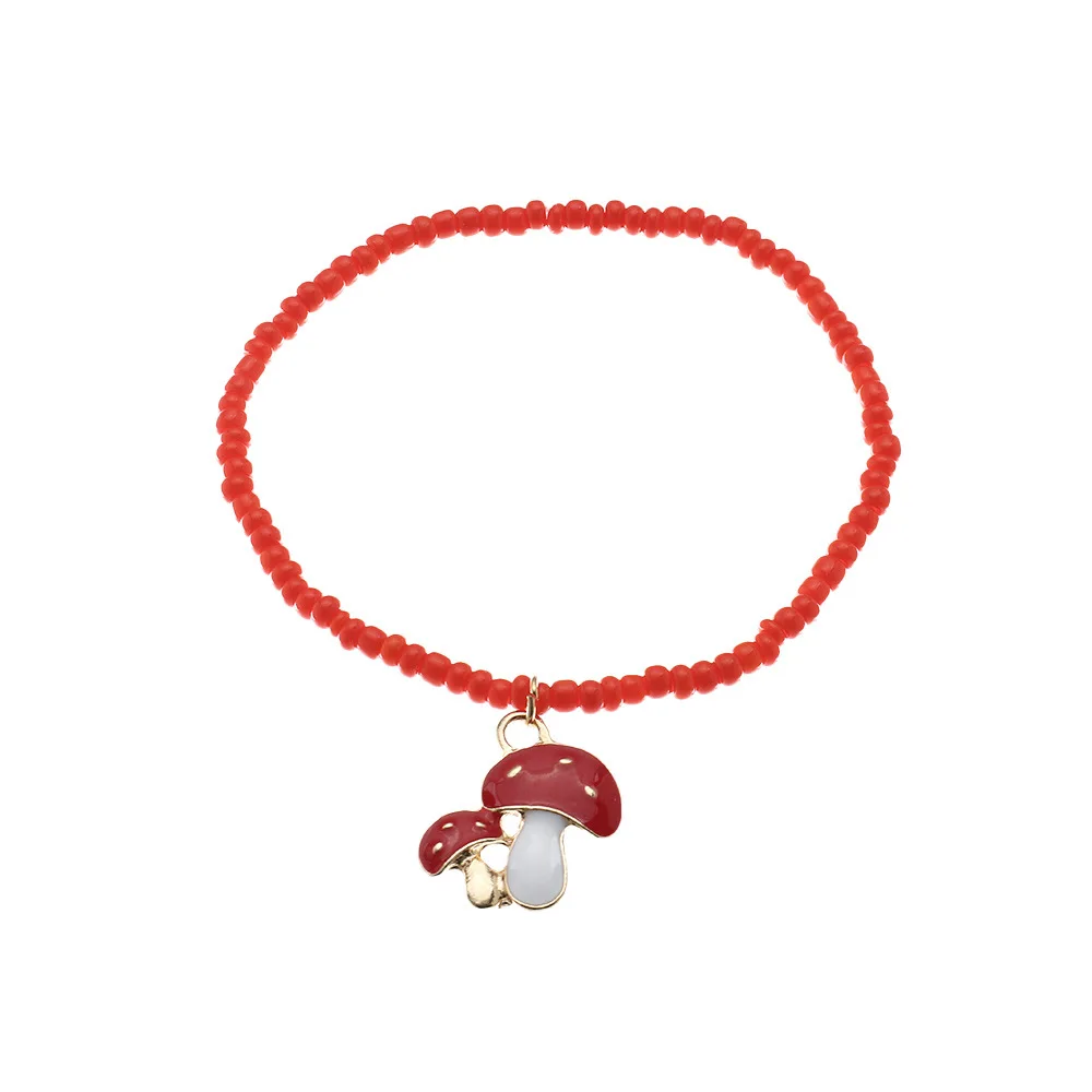 Cute Mushroom Pendant Bracelets for Women Bohemian Charm Bracelet Female Summer Holday Beach Jewerly AM3179
Cute Mushroom Pendant Bracelets for Women Bohemian Charm Bracelet Female Summer Holday Beach Jewerly AM3179