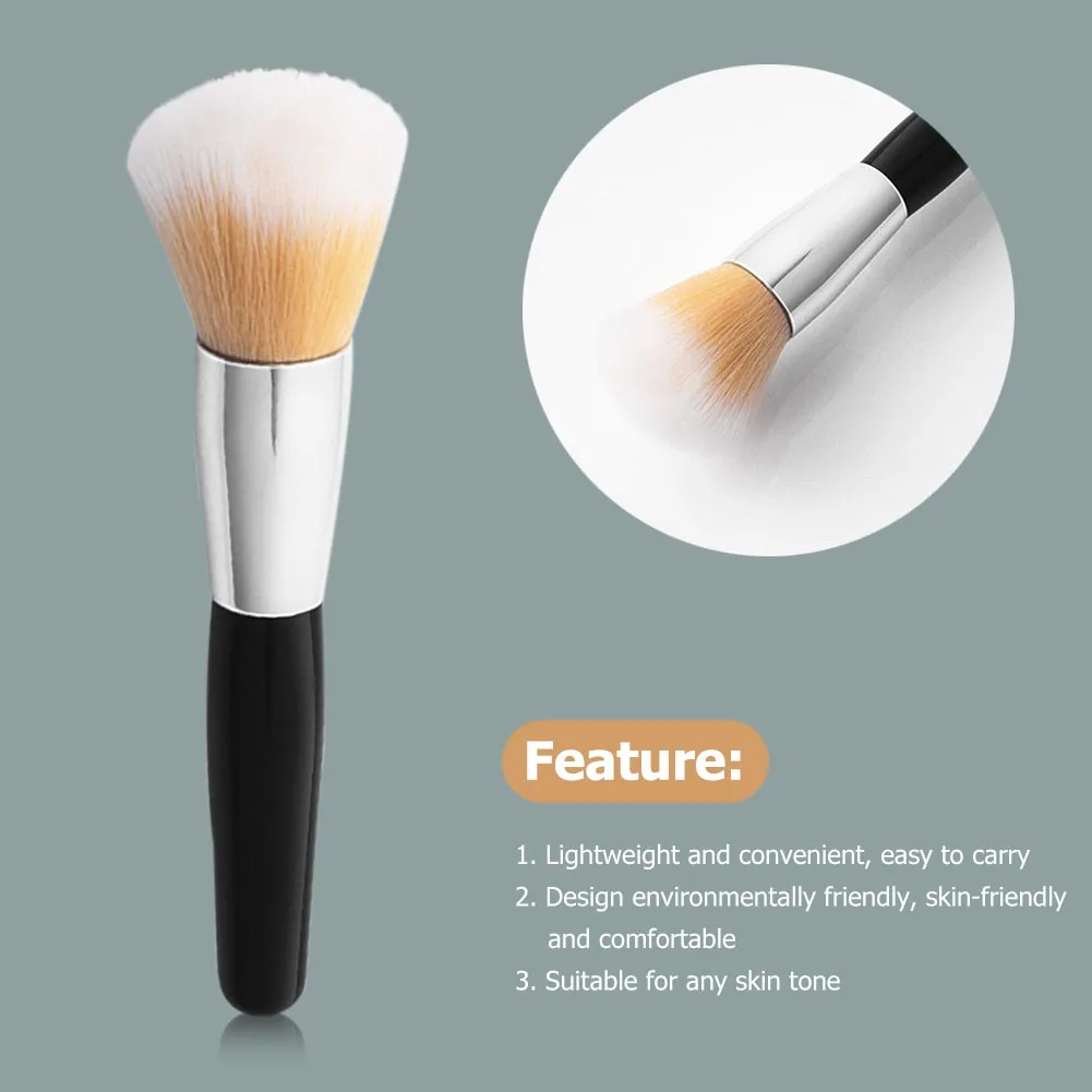 Women Enduring Cosmetic Makeup Tools Wooden Handle Makeup Brushes Powder Concealer Blush Foundation Face Brush Tool
Women Enduring Cosmetic Makeup Tools Wooden Handle Makeup Brushes Powder Concealer Blush Foundation Face Brush Tool