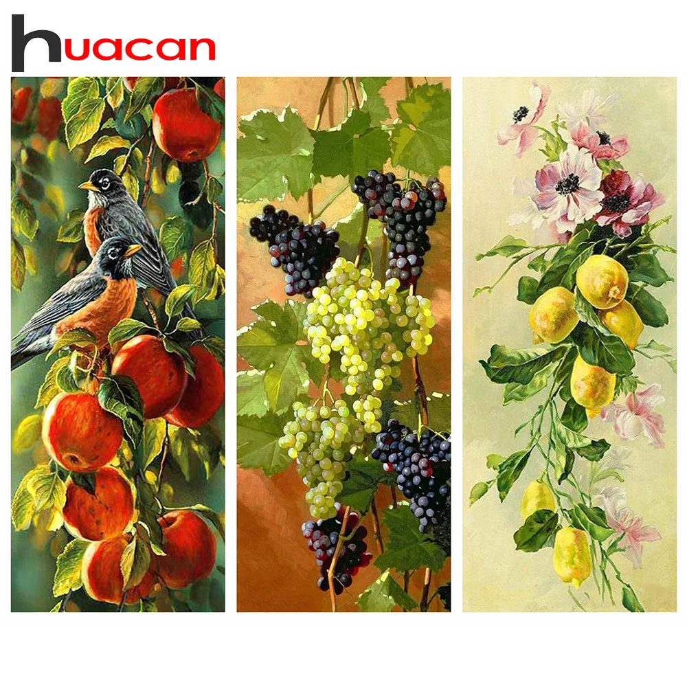 Алмазная живопись Huacan 5D, Новое поступление, Алмазная мозаика с фруктами, полный набор для вышивки ландшафтом, украшение для дома
Алмазная живопись Huacan 5D, Новое поступление, Алмазная мозаика с фруктами, полный набор для вышивки ландшафтом, украшение для дома
