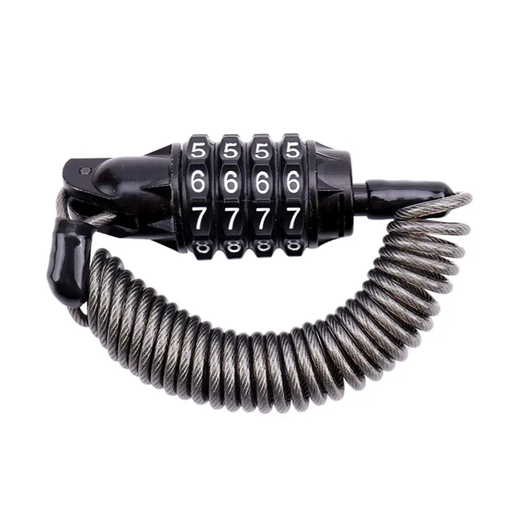 Durable Classic Helmet Lock Chain 4 Digit Password Combination Portable Bike Motorcycle Anti-theft Cable Lock Stitch Motor Part
Durable Classic Helmet Lock Chain 4 Digit Password Combination Portable Bike Motorcycle Anti-theft Cable Lock Stitch Motor Part