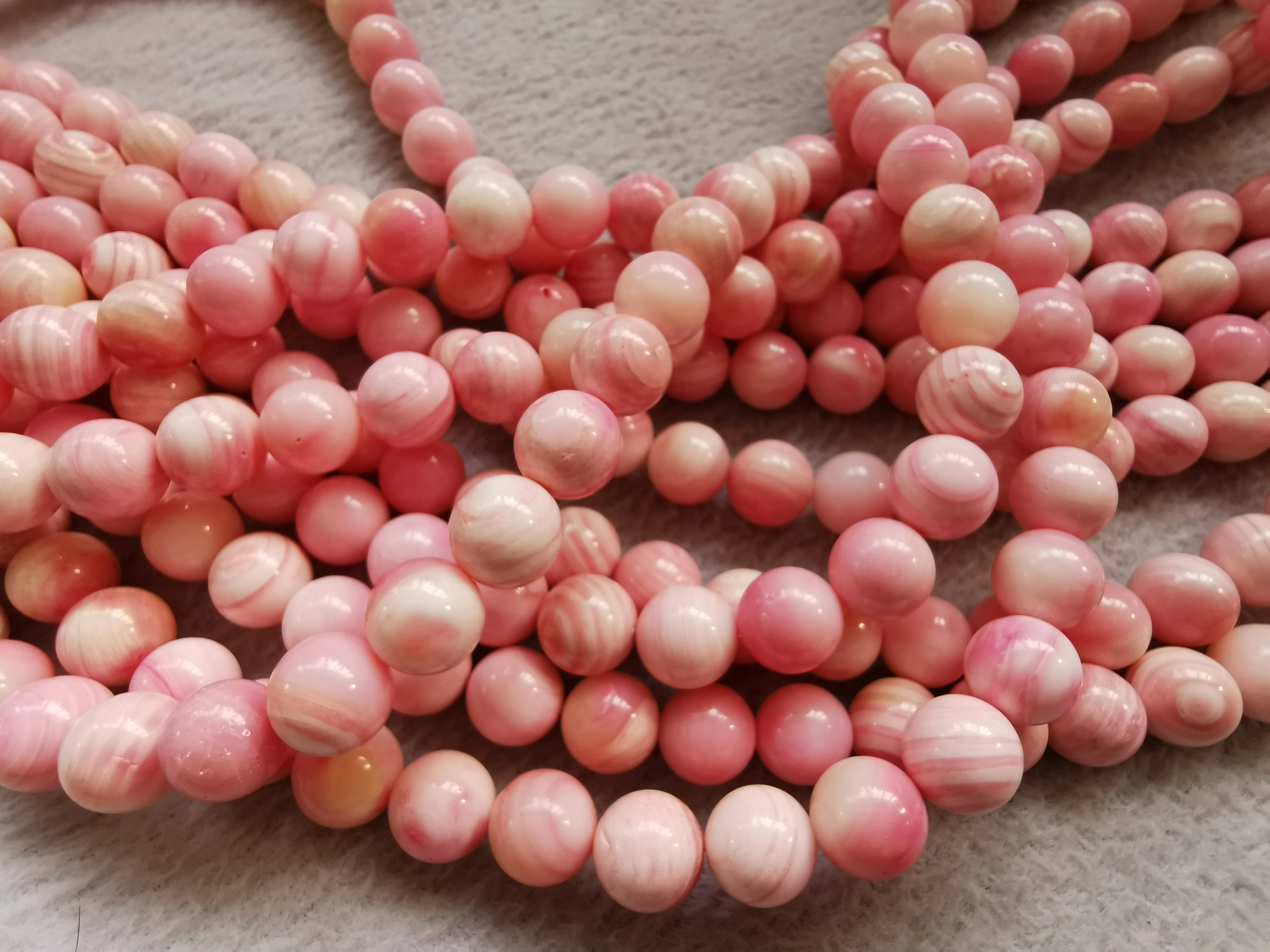 Wholesale pink conch jewelry round ball red shell beads 4mm 6mm 8mm 10mm 12mm 16inch for bracelet-necklace DIY
Wholesale pink conch jewelry round ball red shell beads 4mm 6mm 8mm 10mm 12mm 16inch for bracelet-necklace DIY