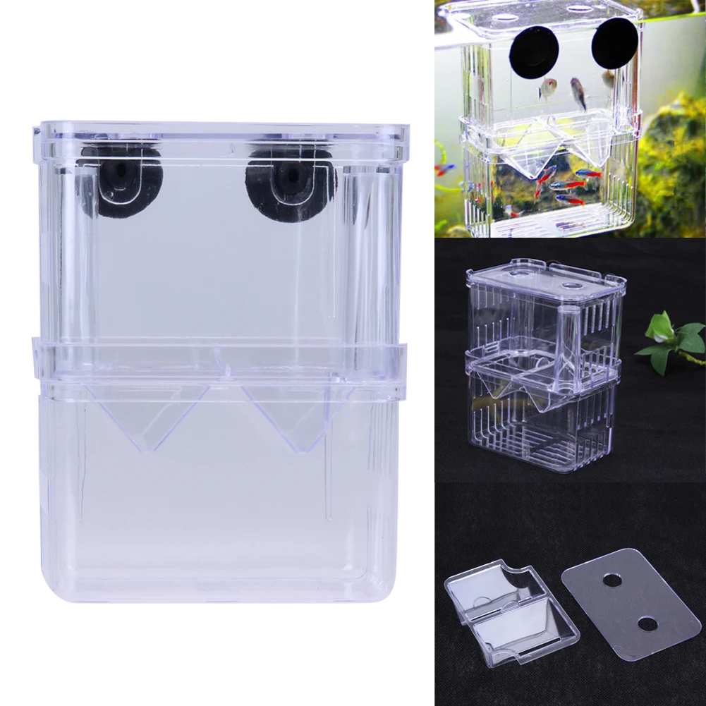 Acrylic Fish Tank Breeding Isolation Box Aquarium Hatchery Incubator Holder Aquarium Accessories fish supplies
Acrylic Fish Tank Breeding Isolation Box Aquarium Hatchery Incubator Holder Aquarium Accessories fish supplies