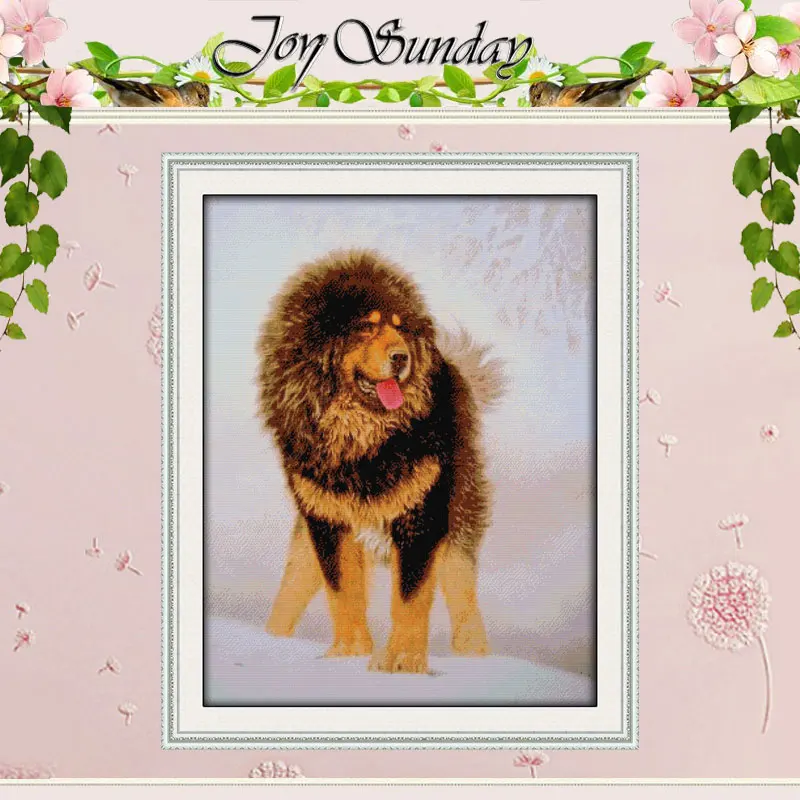 King Power Patterns Counted Cross Stitch DIY 11 14CT Cross Stitch Set Tibetan Mastiff Cross-stitch Kits Embroidery Needlework
King Power Patterns Counted Cross Stitch DIY 11 14CT Cross Stitch Set Tibetan Mastiff Cross-stitch Kits Embroidery Needlework