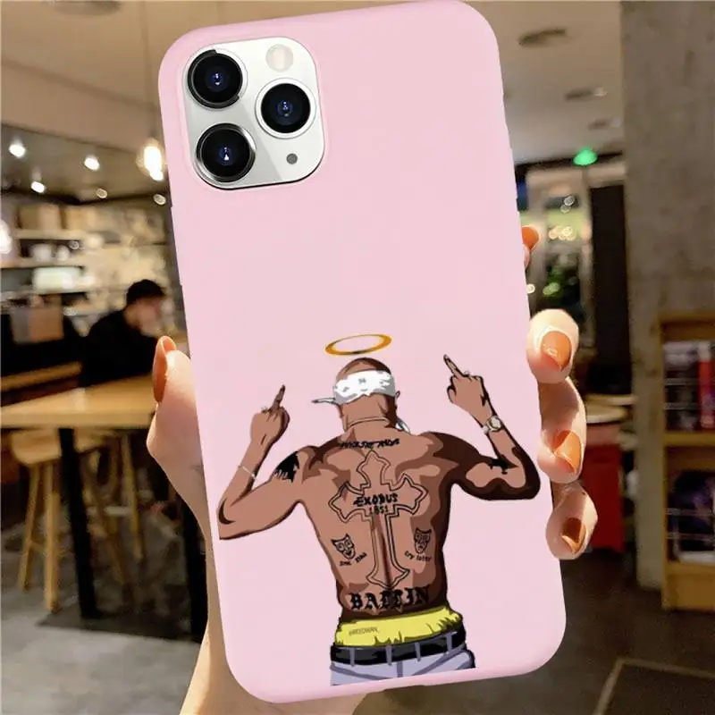 2Pac Rapper cartoon pattern Phone Case Candy Color for iPhone 6 7 8 11 12 s mini pro X XS XR MAX Plus
2Pac Rapper cartoon pattern Phone Case Candy Color for iPhone 6 7 8 11 12 s mini pro X XS XR MAX Plus
