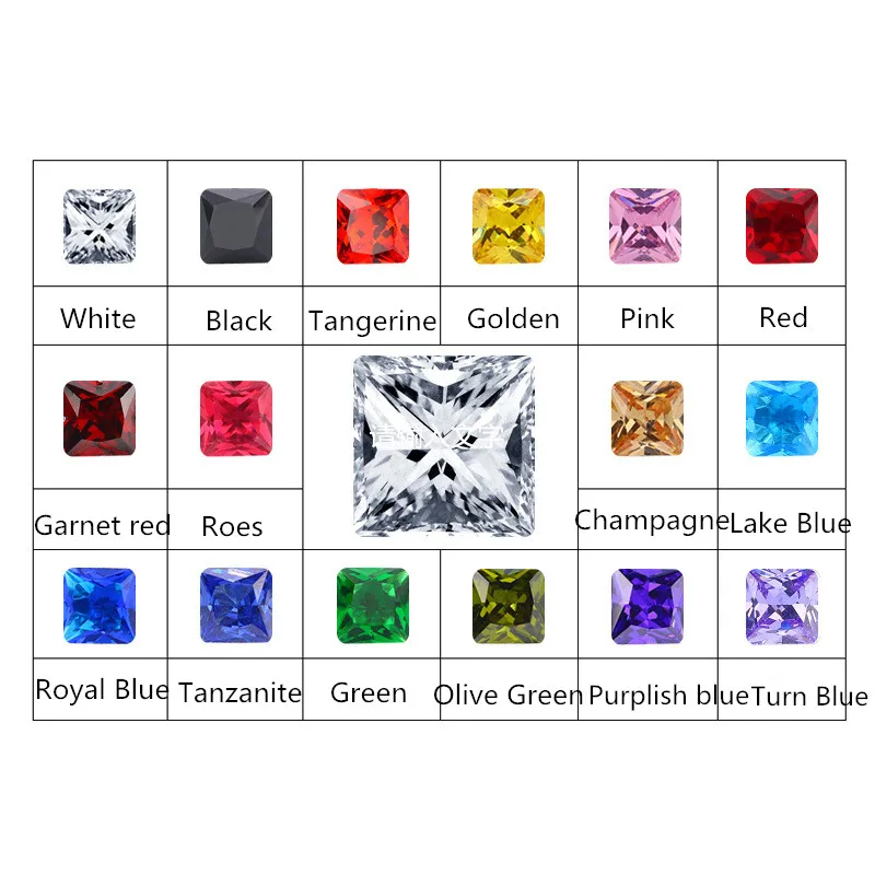 10Pcs Four Claws on Titanium Steel Color AAA Zircon Earrings Set with 5 Mm Square Stainless Steel Needle Stud Earrings 
10Pcs Four Claws on Titanium Steel Color AAA Zircon Earrings Set with 5 Mm Square Stainless Steel Needle Stud Earrings
