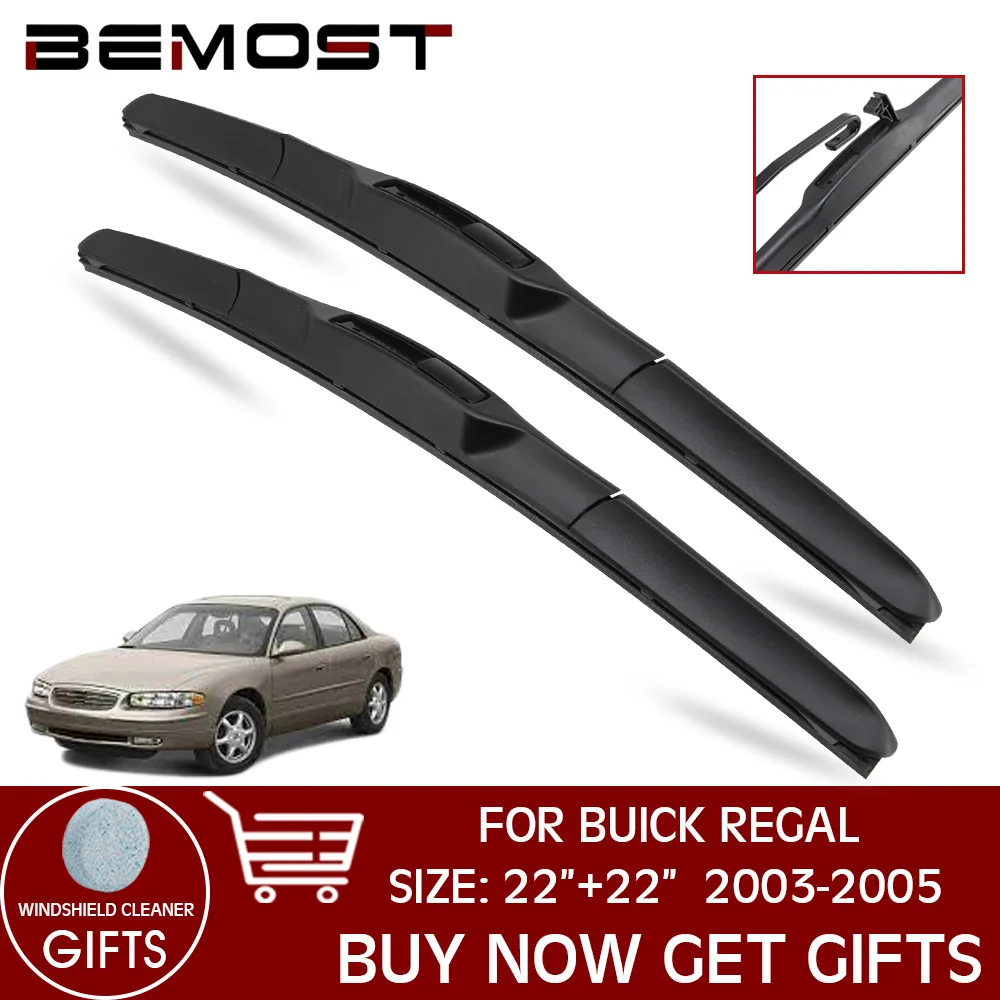 BEMOST Car Wiper blade For BUICK REGAL 2003-2005 LHD/RHD 22"+22" Front Window Windshield Windscreen Wiper Blades Accessories
BEMOST Car Wiper blade For BUICK REGAL 2003-2005 LHD/RHD 22"+22" Front Window Windshield Windscreen Wiper Blades Accessories