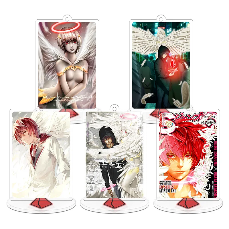 Anime Platinum End Figures Toys Saki Kanade Mirai Nasse Character Cosplay Acrylic Stand Model Doll Ornaments 9cm For Gifts
Anime Platinum End Figures Toys Saki Kanade Mirai Nasse Character Cosplay Acrylic Stand Model Doll Ornaments 9cm For Gifts