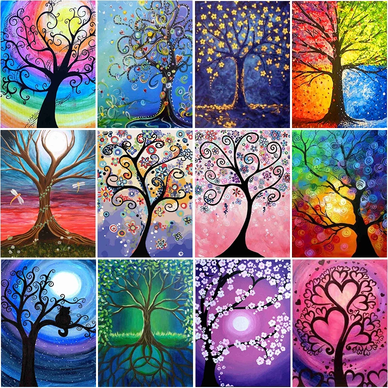 Diamond Painting Tree Full Drill Square Diamond Embroidery Moon Beaded Mosaic Scenery 5D DIY Needlework Decor For Home
Diamond Painting Tree Full Drill Square Diamond Embroidery Moon Beaded Mosaic Scenery 5D DIY Needlework Decor For Home