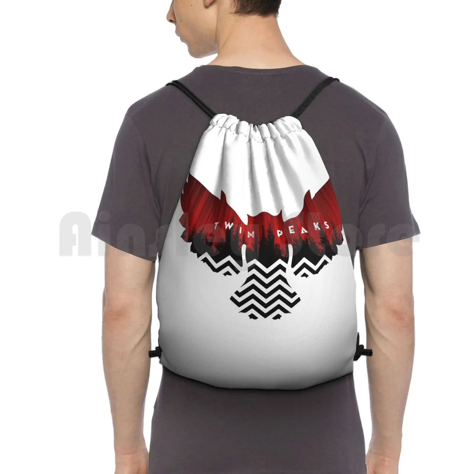 Twin Peaks Backpack Drawstring Bags Gym Bag Waterproof Twin Peaks Twin Peaks Twinpeaks David Lynch Black Lodge Cooper
Twin Peaks Backpack Drawstring Bags Gym Bag Waterproof Twin Peaks Twin Peaks Twinpeaks David Lynch Black Lodge Cooper