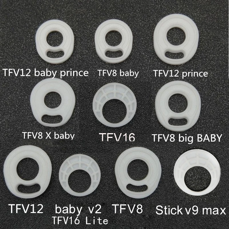 10PCS White Seal O Ring Silicon Ring For TFV8/TFV8 x baby/TFV8 baby V2/TFV12 prince/TFV8 big baby/TFV16/Stick v9 max
10PCS White Seal O Ring Silicon Ring For TFV8/TFV8 x baby/TFV8 baby V2/TFV12 prince/TFV8 big baby/TFV16/Stick v9 max