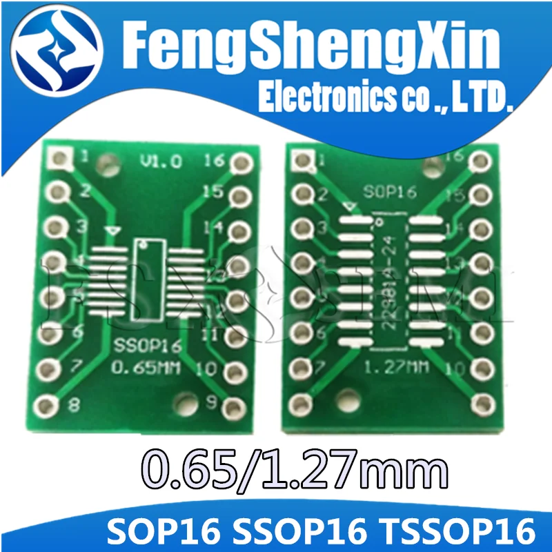 10 шт. переводная плата TSSOP16 SSOP16 SOP16 в DIP16 | Электронные компоненты и принадлежности