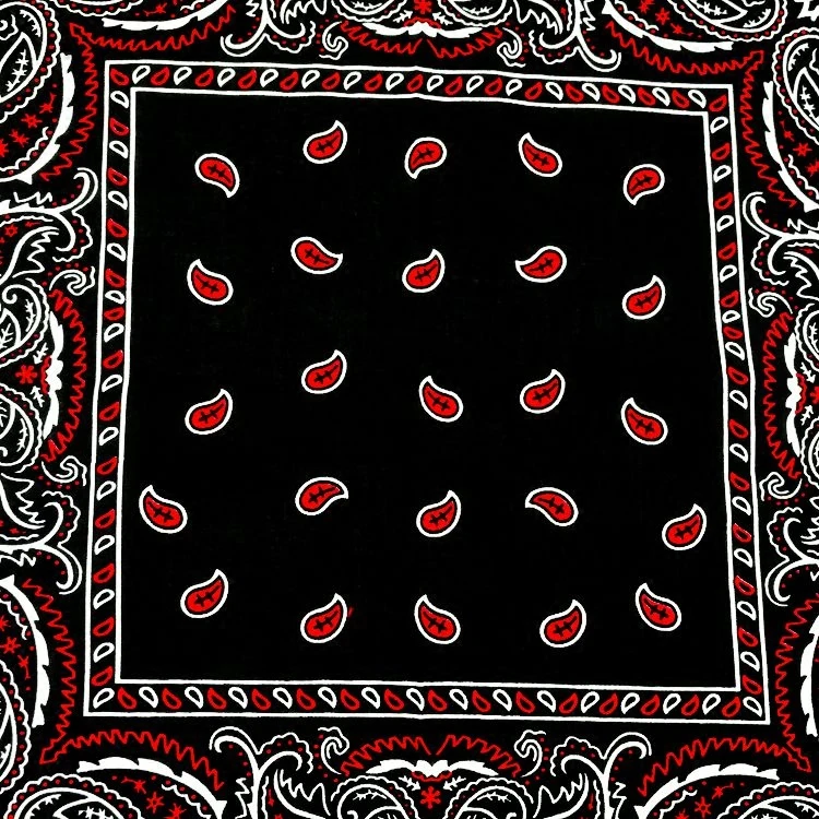 Cotton Black Bottom Red Paisley Bandana Multipurpose Hip-hop Unisex Bandanas Hair bands Single Sided Head Wrap Scarf Scarves
Cotton Black Bottom Red Paisley Bandana Multipurpose Hip-hop Unisex Bandanas Hair bands Single Sided Head Wrap Scarf Scarves