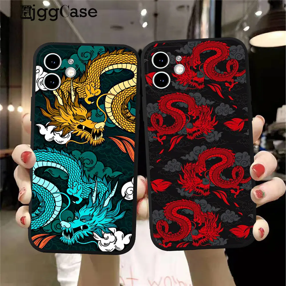 Fashion Cute Dragon God Silicone Phone Case For iPhone 13 12 Mini 11 Pro Max XS Max XR X 7 8 Plus SE 2020 Back Cover Capa Fundas
Fashion Cute Dragon God Silicone Phone Case For iPhone 13 12 Mini 11 Pro Max XS Max XR X 7 8 Plus SE 2020 Back Cover Capa Fundas