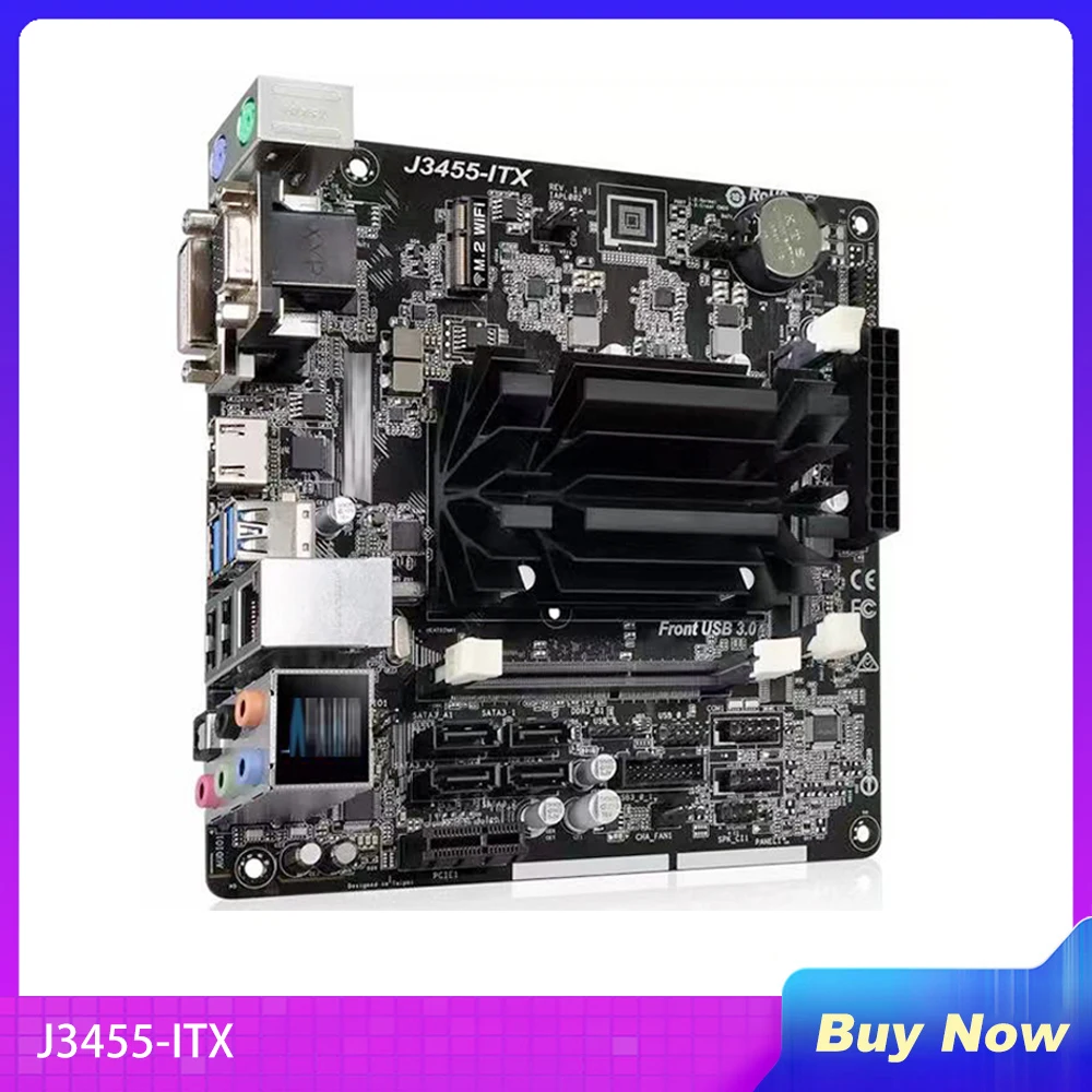 J3455-ITX для ASRock четырехъядерным процессором Intel J3455 (до 2,3 ГГц) мини-itx материнская плата Процессор комбо
J3455-ITX для ASRock четырехъядерным процессором Intel J3455 (до 2,3 ГГц) мини-itx материнская плата Процессор комбо
