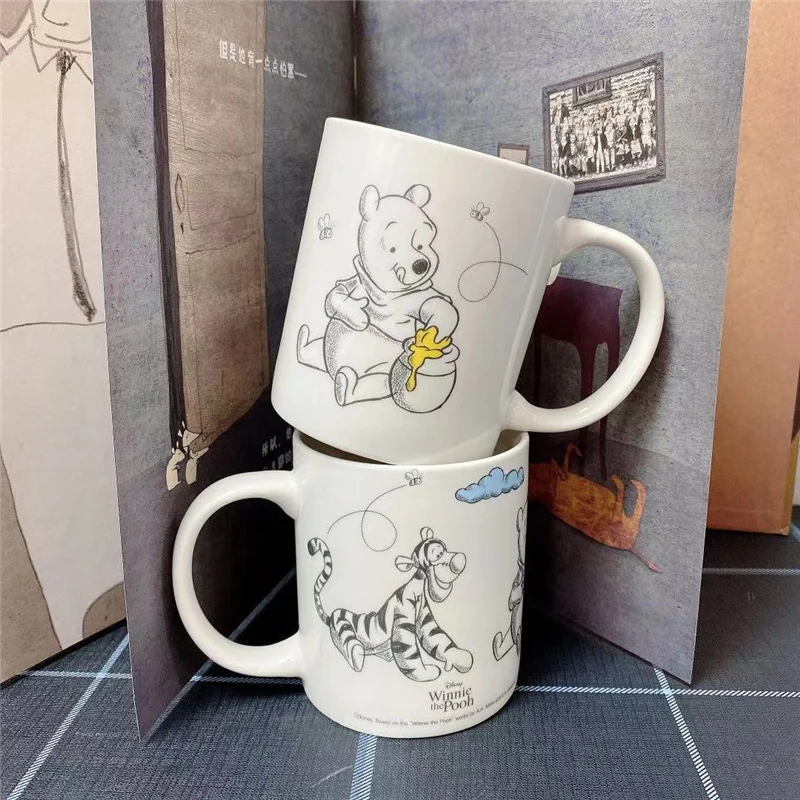 Disney медведь тигра Керамика чашка 350ml взрослых рисунок из мультфильмов, милая пара чашка Чай чашки для сбора
Disney медведь тигра Керамика чашка 350ml взрослых рисунок из мультфильмов, милая пара чашка Чай чашки для сбора