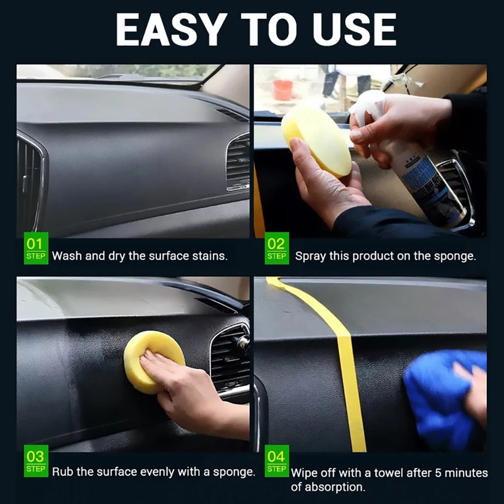 Automotive Interior Plastic Parts Retreading Agent Plastic Parts Wax Instrument Panel Retreading Agent
Automotive Interior Plastic Parts Retreading Agent Plastic Parts Wax Instrument Panel Retreading Agent