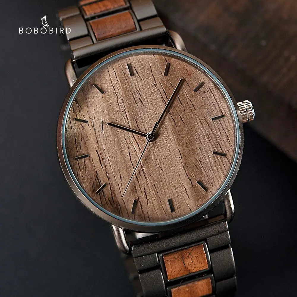 reloj hombre BOBO BIRD Wood Watches Men's Top Brand Luxury Quartz Wooden Wristwatches for Male Clock Gift Drop Shipping OEM 
reloj hombre BOBO BIRD Wood Watches Men's Top Brand Luxury Quartz Wooden Wristwatches for Male Clock Gift Drop Shipping OEM