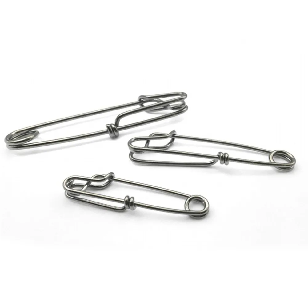 5pcs Fishing Long Line Clips Snap Swivel Longline Branch Hanger Tuna Fishing Connectors Float Sharking Crabbing Tackle Parts
5pcs Fishing Long Line Clips Snap Swivel Longline Branch Hanger Tuna Fishing Connectors Float Sharking Crabbing Tackle Parts