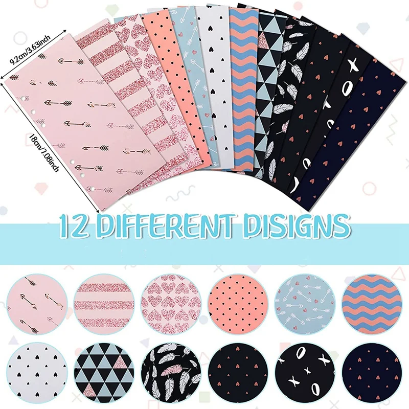 A6 PVC Notebook Binder Planner Organizer 6 Ring Binder Cover, Binder Pockets, Budget Sheet for Budgeting,Rainbow Style
A6 PVC Notebook Binder Planner Organizer 6 Ring Binder Cover, Binder Pockets, Budget Sheet for Budgeting,Rainbow Style