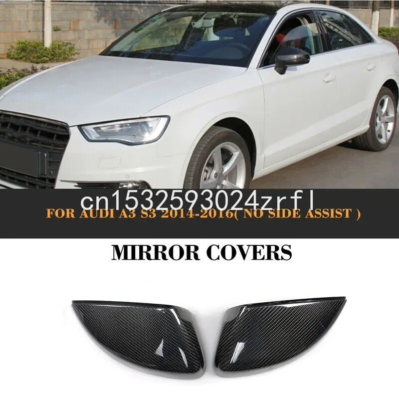 2pcs Carbon Fiber Side Door Wing Mirror Replacment Cap Cover For Audi A3 S3 14-16
2pcs Carbon Fiber Side Door Wing Mirror Replacment Cap Cover For Audi A3 S3 14-16