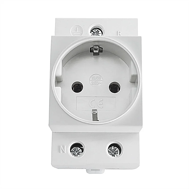 EU FR BS Universal Standard 35mm Modular Din Rail Mount AC Power Socket Plug 16A 250V AC Connector General-Purpose Industrial
EU FR BS Universal Standard 35mm Modular Din Rail Mount AC Power Socket Plug 16A 250V AC Connector General-Purpose Industrial