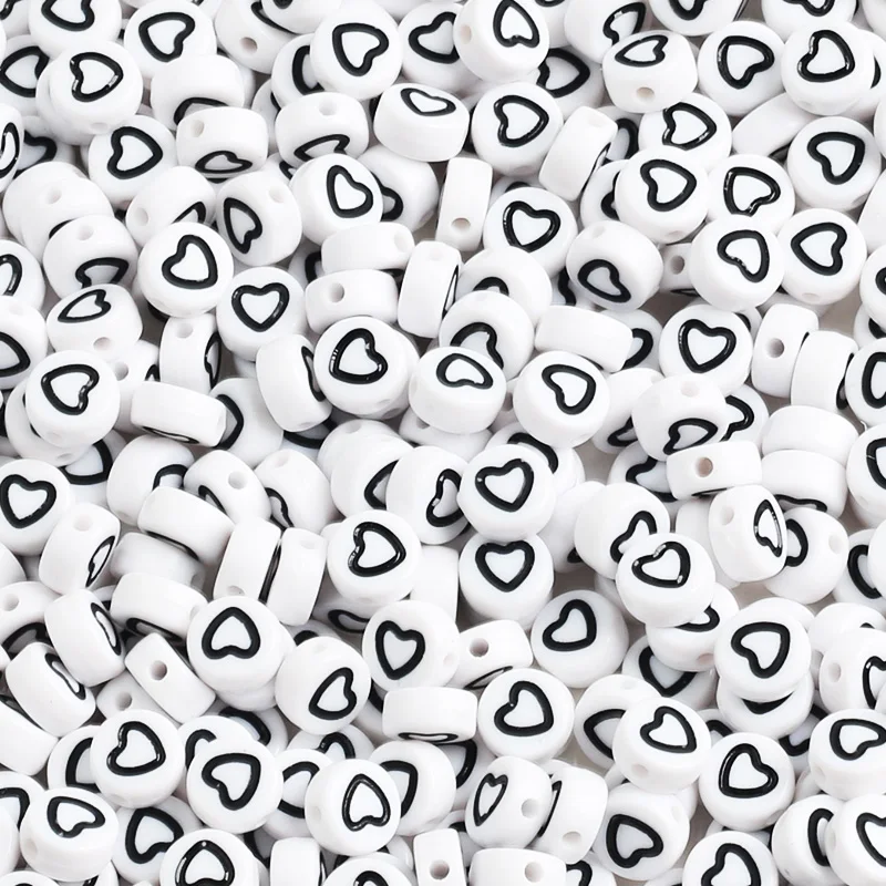 Letter Acrylic Beads Mixed White Heart Round Flat Alphabet Loose Spacer Beads For Jewelry Making Handmade DIY Bracelet Necklace
Letter Acrylic Beads Mixed White Heart Round Flat Alphabet Loose Spacer Beads For Jewelry Making Handmade DIY Bracelet Necklace