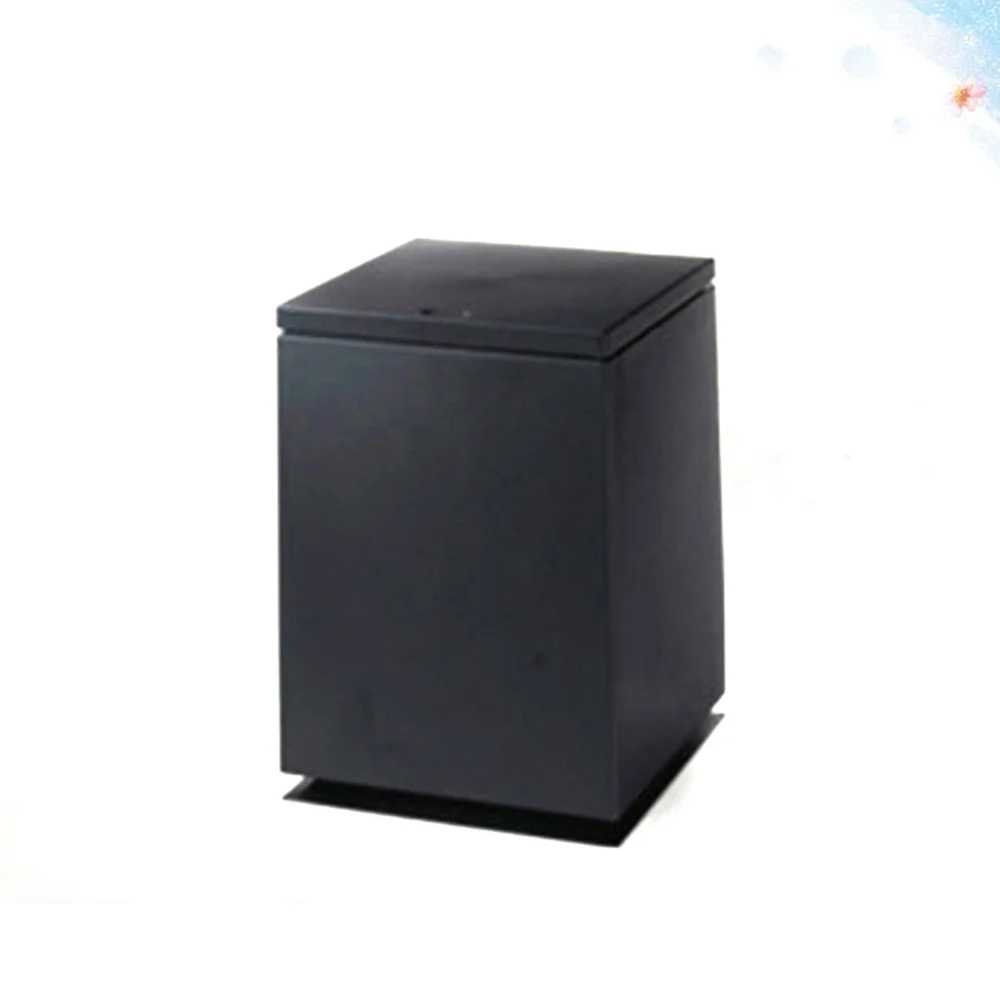 Push Type Waste Bin Home Office Bathroom Trash Can Garbage Box Table Dustbin Sundries Bins (Black) 
Push Type Waste Bin Home Office Bathroom Trash Can Garbage Box Table Dustbin Sundries Bins (Black)