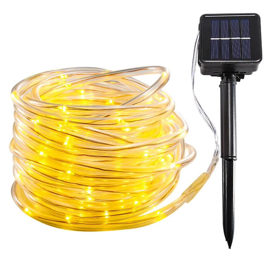 20M 30M Solar String Light Outdoor Solar Rope Light Copper Wire Solar Fairy Light PVC Tube Light for Garden Fence Party Decor
20M 30M Solar String Light Outdoor Solar Rope Light Copper Wire Solar Fairy Light PVC Tube Light for Garden Fence Party Decor