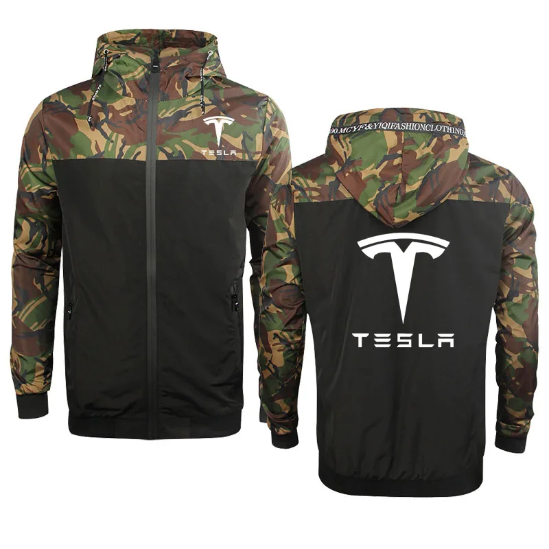 Men's Hoodie Tesla Car Logo Print Casual Hip Hop Harajuku high quality cotton Camouflage Mens zipper Jacket Hoody Clothing A
Men's Hoodie Tesla Car Logo Print Casual Hip Hop Harajuku high quality cotton Camouflage Mens zipper Jacket Hoody Clothing A