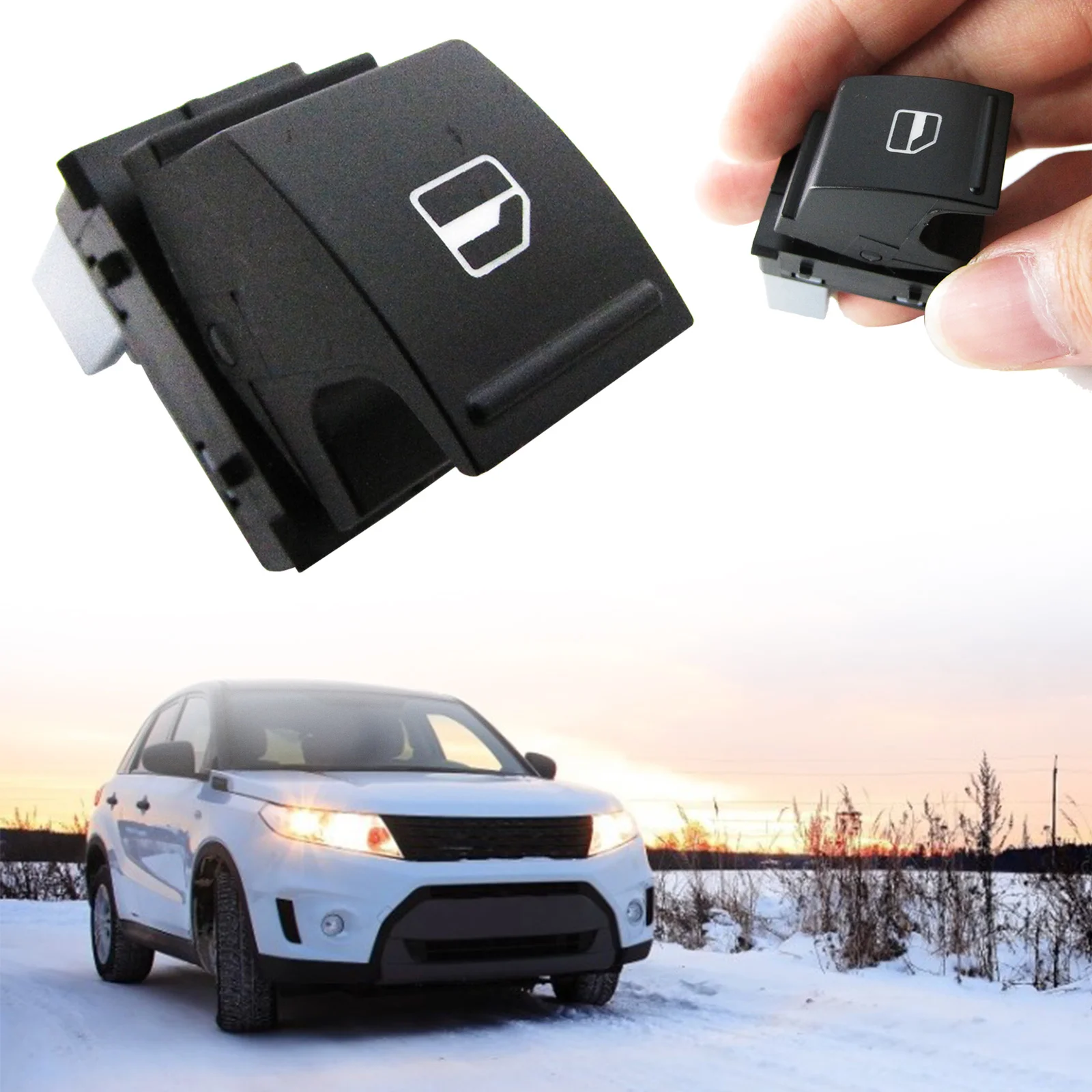 Power Window Lifter Switch Button Auto Replacement For VW Golf MK5 MK6 Passat B5 Jetta B6 Amarok Sharan Tiguan Touran Touareg
Power Window Lifter Switch Button Auto Replacement For VW Golf MK5 MK6 Passat B5 Jetta B6 Amarok Sharan Tiguan Touran Touareg