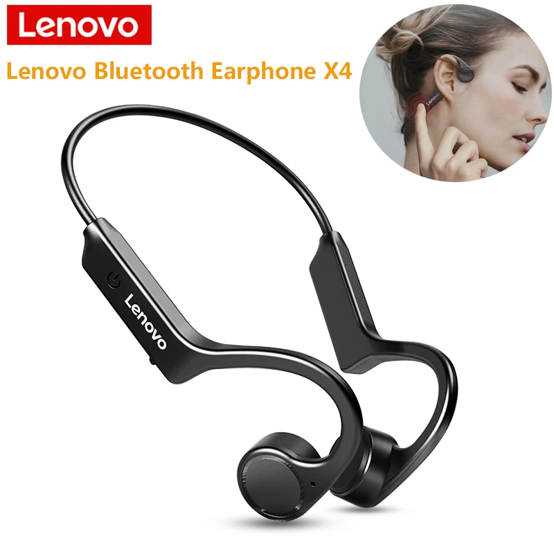 Lenovo X4 Bone Conduction Bluetooth Earphone Sport Running Waterproof Wireless Bluetooth Headphone 2021 New Designed
Lenovo X4 Bone Conduction Bluetooth Earphone Sport Running Waterproof Wireless Bluetooth Headphone 2021 New Designed