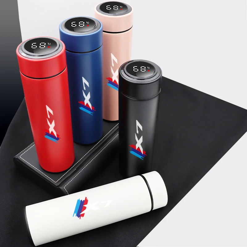 500ml Car Thermos Cup Intelligent Vacuum Flask Temperature Display Smart Water Bottle For Bmw X7 G07 Auto Accessories
500ml Car Thermos Cup Intelligent Vacuum Flask Temperature Display Smart Water Bottle For Bmw X7 G07 Auto Accessories