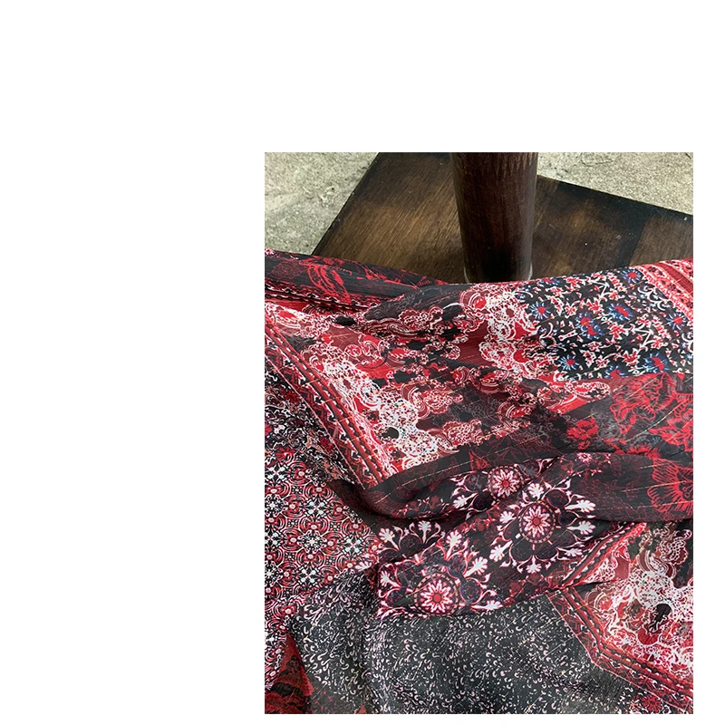 Spring, summer and autumn silver silk chiffon fabric ethnic style fairy dress designer special clothing Hanfu fabric New
Spring, summer and autumn silver silk chiffon fabric ethnic style fairy dress designer special clothing Hanfu fabric New
