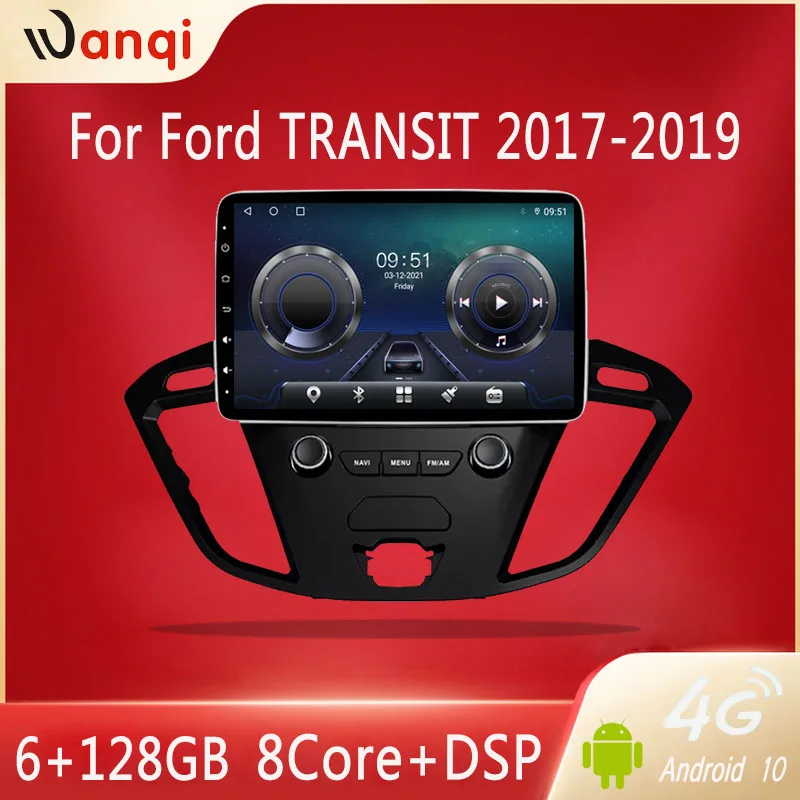Автомобильный GPS-радиоприемник Wanqi Android 10,0 мультимедийный стерео-проигрыватель DSP AHD автомобильный радиоприемник для Ford Transit 2017 2018 2019 WIFI 4G
Автомобильный GPS-радиоприемник Wanqi Android 10,0 мультимедийный стерео-проигрыватель DSP AHD автомобильный радиоприемник для Ford Transit 2017 2018 2019 WIFI 4G