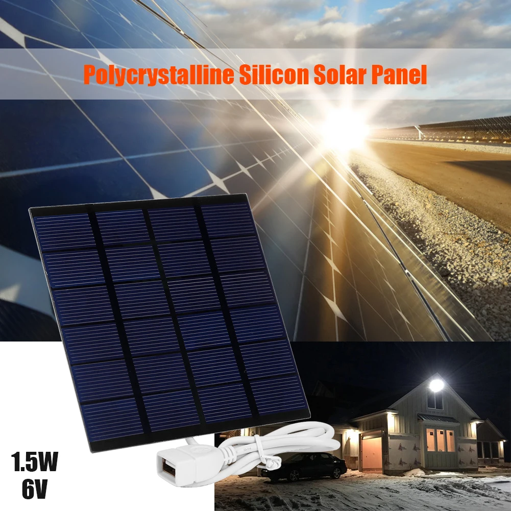 Portable DIY USB Mini Solar Panel Outdoor Travel Battery Solar DIY Solar Charger Generator for Light Mobile Phone Battery
Portable DIY USB Mini Solar Panel Outdoor Travel Battery Solar DIY Solar Charger Generator for Light Mobile Phone Battery