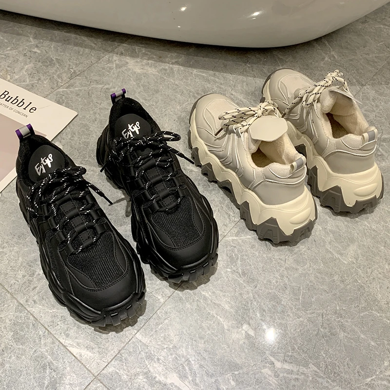 Spring and autumn winter muffin bottom sports shoes running shoes fashion wild casual old shoes women's shoes large size Z268
Spring and autumn winter muffin bottom sports shoes running shoes fashion wild casual old shoes women's shoes large size Z268