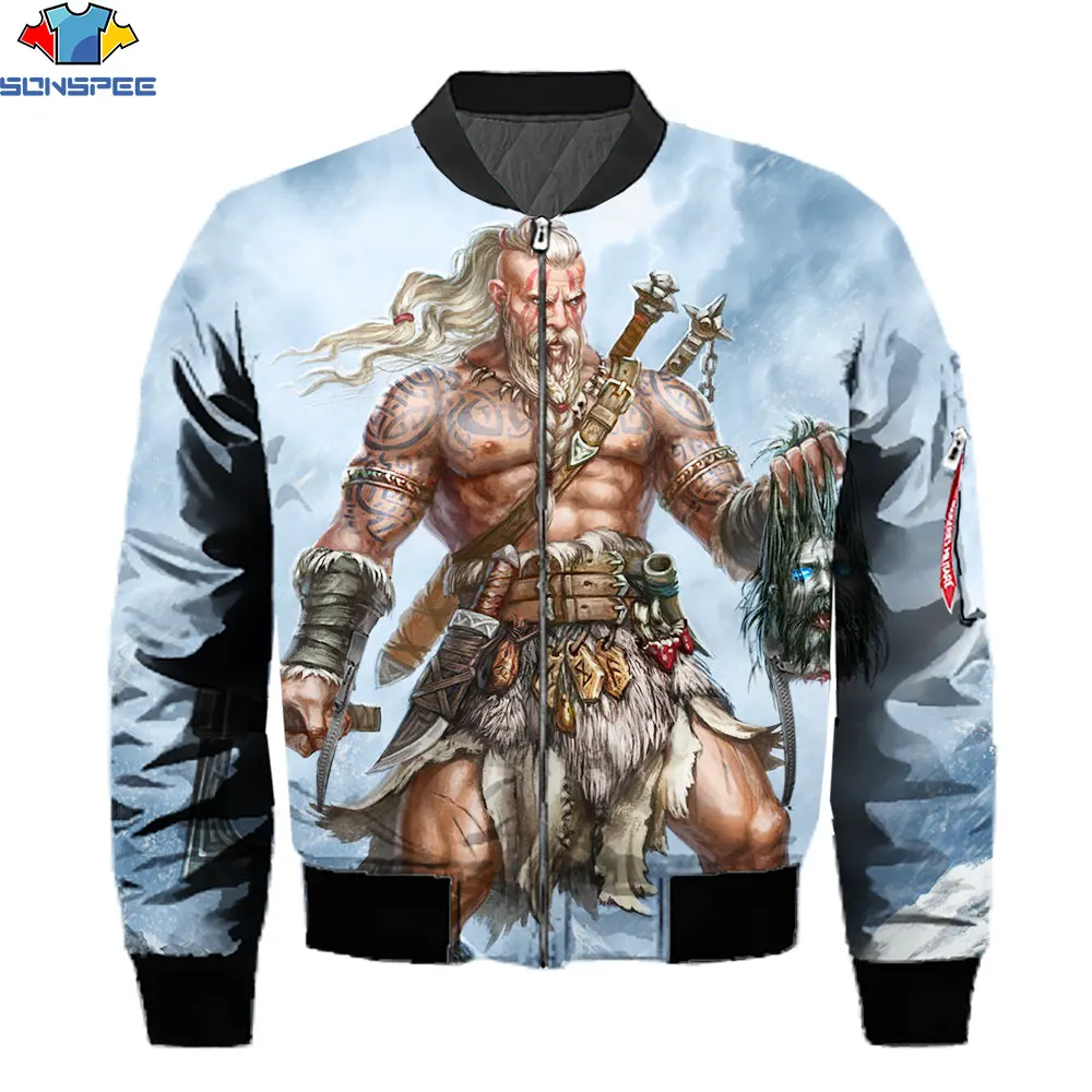SONSPEE New Odin Viking Jacket Men's Viking Legend Men's Winter Brand Jacket Trendy Top Harajuku TV Show Printed Streetwear
SONSPEE New Odin Viking Jacket Men's Viking Legend Men's Winter Brand Jacket Trendy Top Harajuku TV Show Printed Streetwear