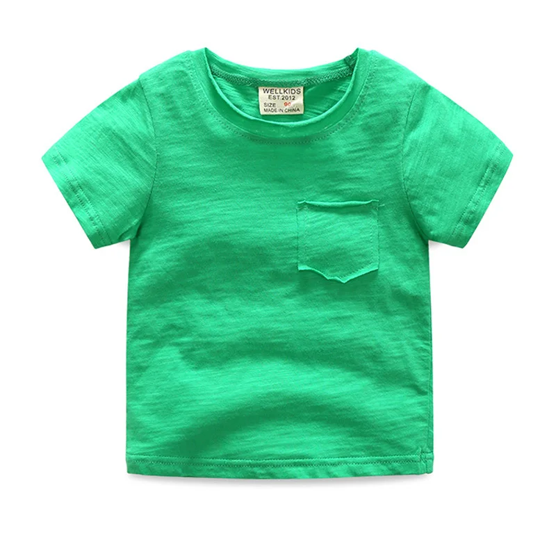 Летние футболки для мальчиков мягкая детская футболка из чистого хлопка