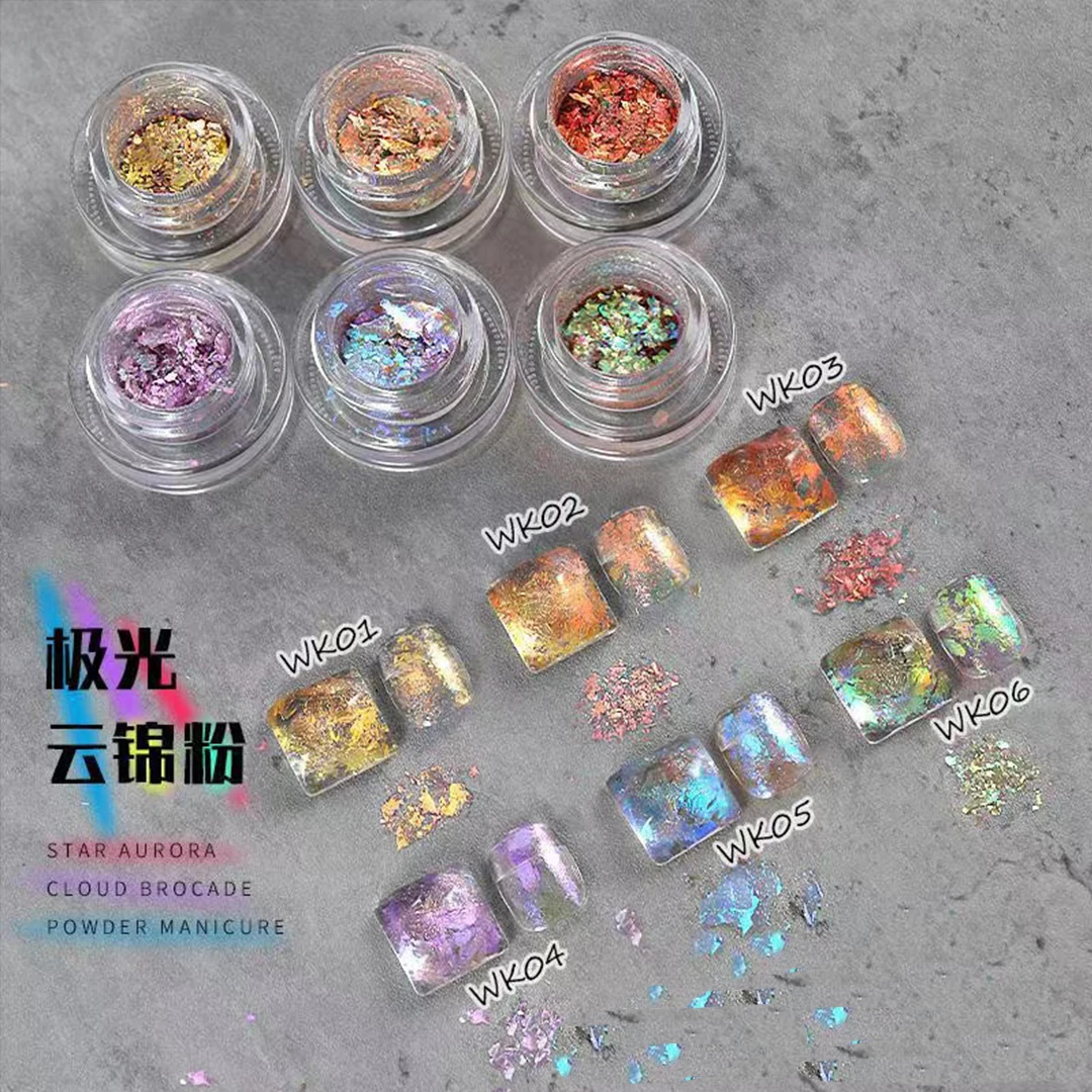 Beautizon Opal Star Aurora Powder 6 Color Solid Soft Light Powder Magic Chrome Powder Sponge Stick Metallic Nails Decoration
Beautizon Opal Star Aurora Powder 6 Color Solid Soft Light Powder Magic Chrome Powder Sponge Stick Metallic Nails Decoration