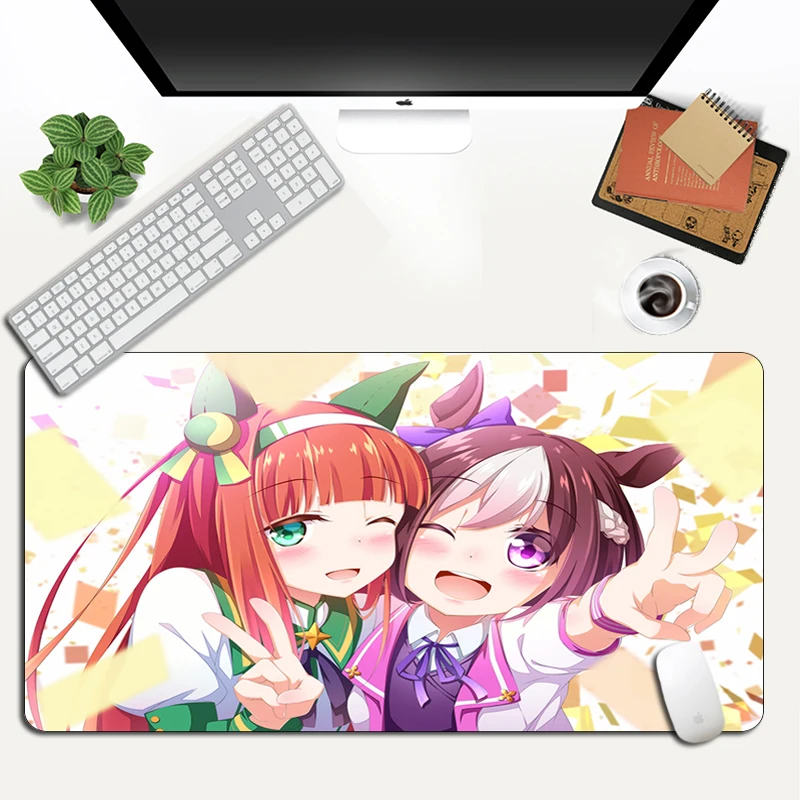 Gaming Mouse Pad Pretty Derby Anime Keyboard Pad Notebook Pc Accessories Locking Edge Office Computer Mat Best Gift Desk Mat
Gaming Mouse Pad Pretty Derby Anime Keyboard Pad Notebook Pc Accessories Locking Edge Office Computer Mat Best Gift Desk Mat