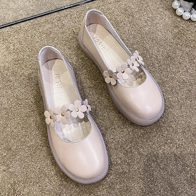 2021 Autumn New Genuine Leather Peas Shoes Comfortable Pregnant Women Shoes Large Size Mother Shoes Flat Shoes Women Size 35-40
2021 Autumn New Genuine Leather Peas Shoes Comfortable Pregnant Women Shoes Large Size Mother Shoes Flat Shoes Women Size 35-40