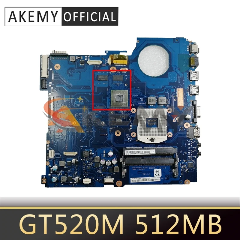 AKEMY For Samsung RV520 NP-RV520 Laptop Motherboard BA92-08187A BA92-08187B BA41-01610A GT520M 512MB GPU HM65
AKEMY For Samsung RV520 NP-RV520 Laptop Motherboard BA92-08187A BA92-08187B BA41-01610A GT520M 512MB GPU HM65